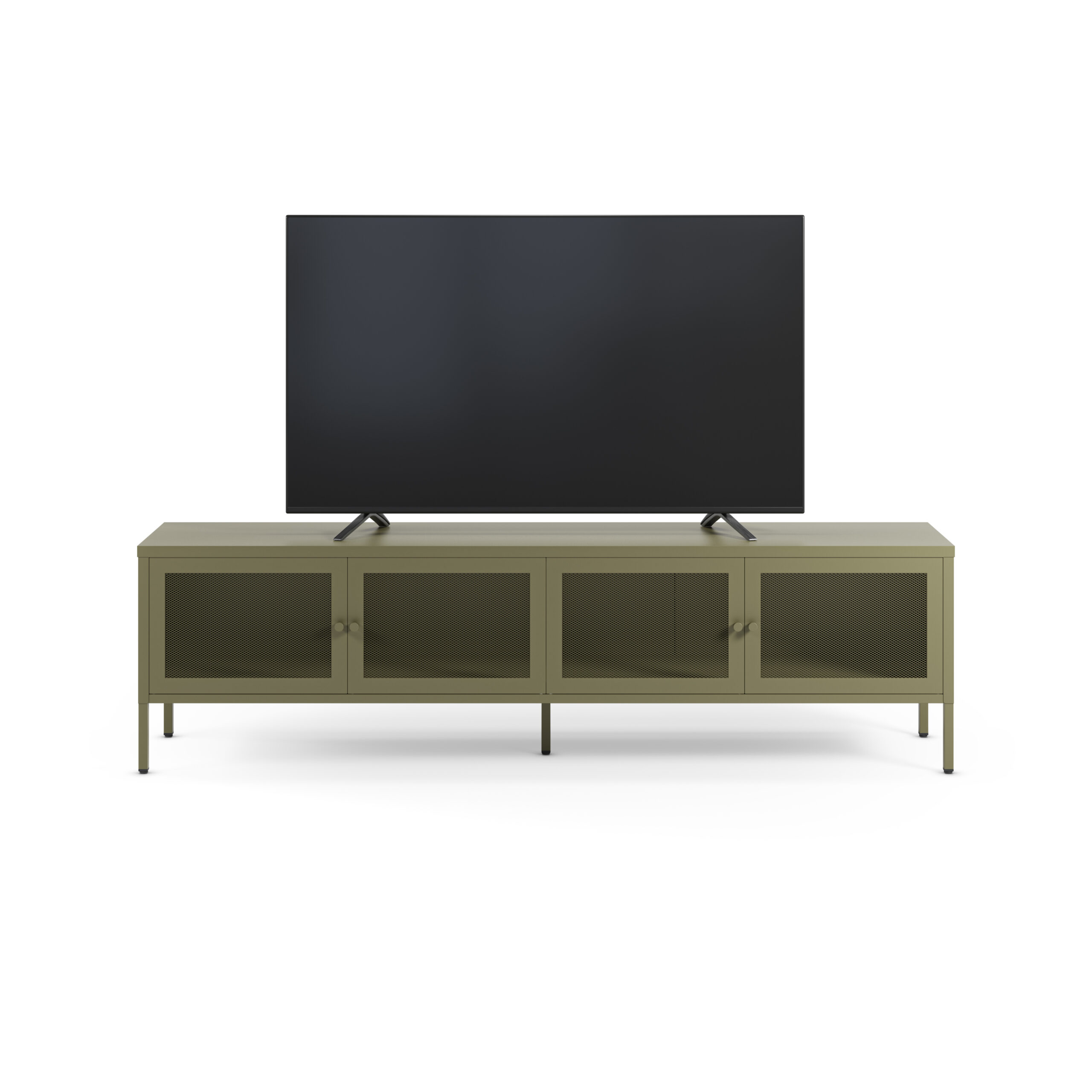 MUEBLE TV FAYNA 4P 160CM VERDE - Imagen 7