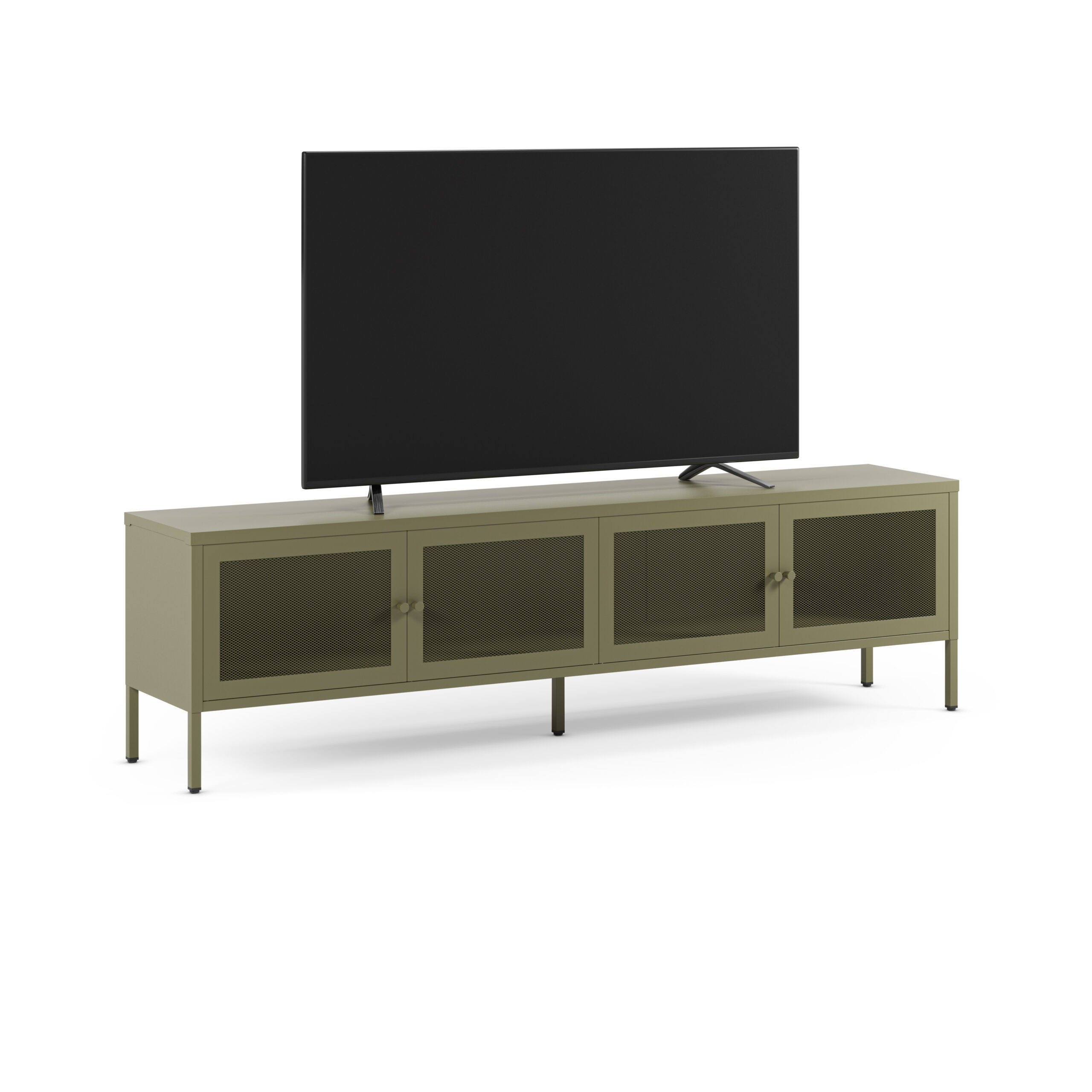 MUEBLE TV FAYNA 4P 160CM VERDE - Imagen 8