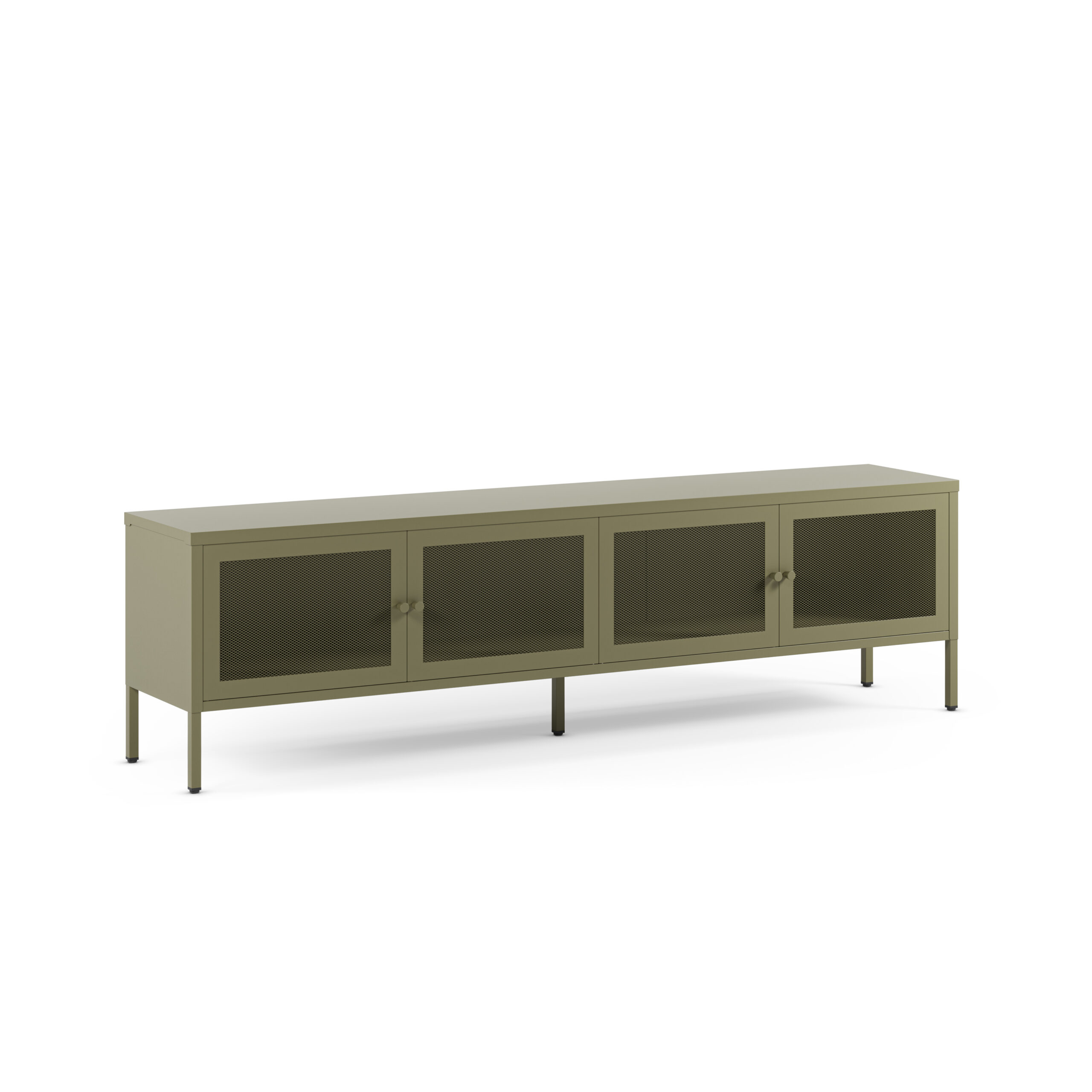 MUEBLE TV FAYNA 4P 160CM VERDE