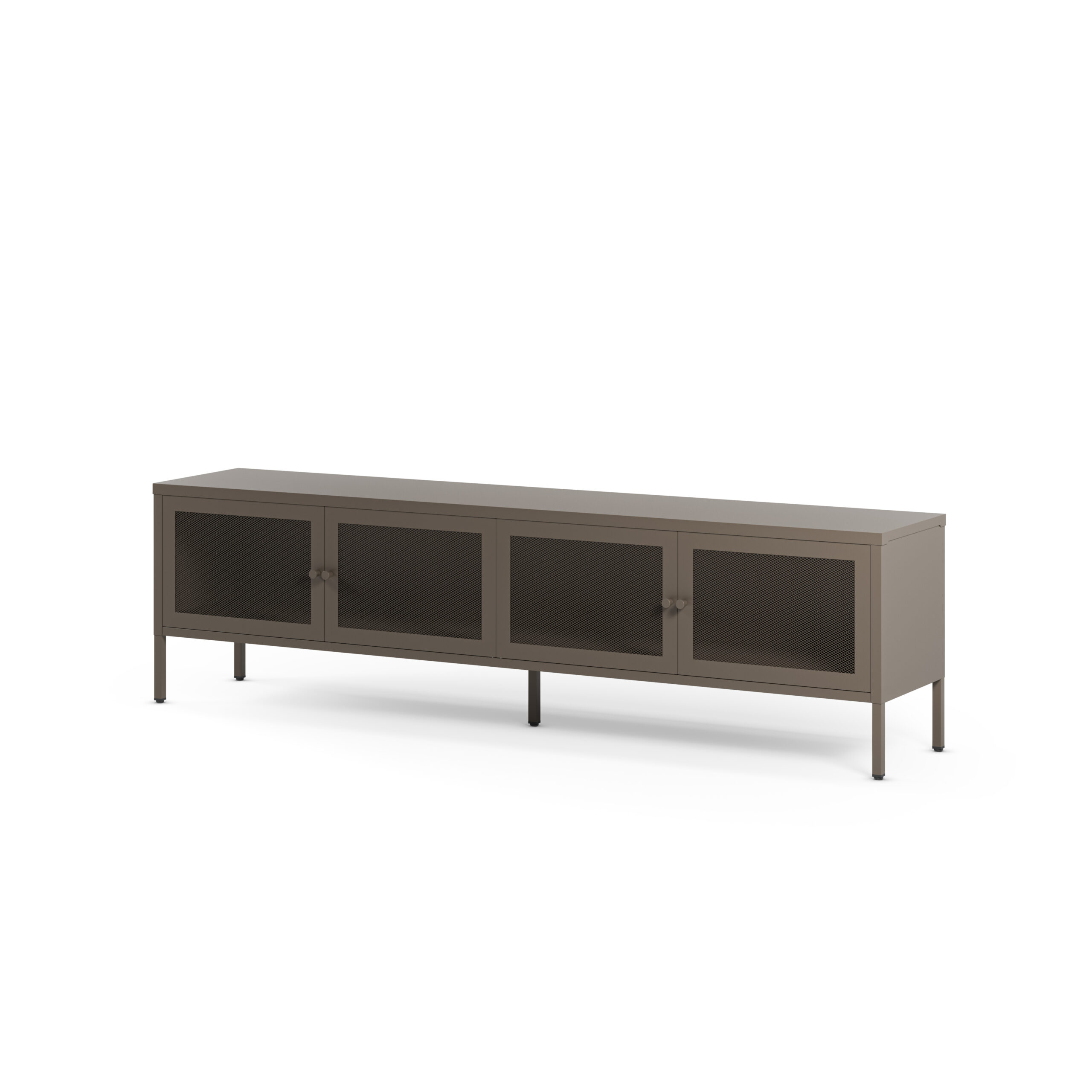 MUEBLE TV FAYNA 4P 160CM MOCA - Imagen 5