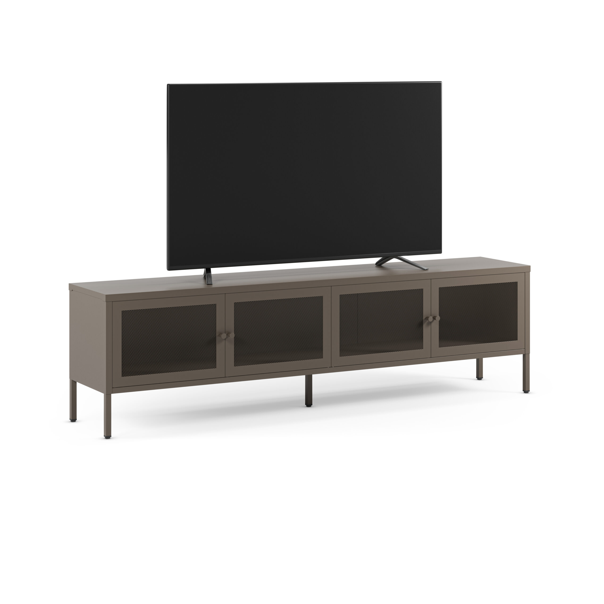 MUEBLE TV FAYNA 4P 160CM MOCA - Imagen 7