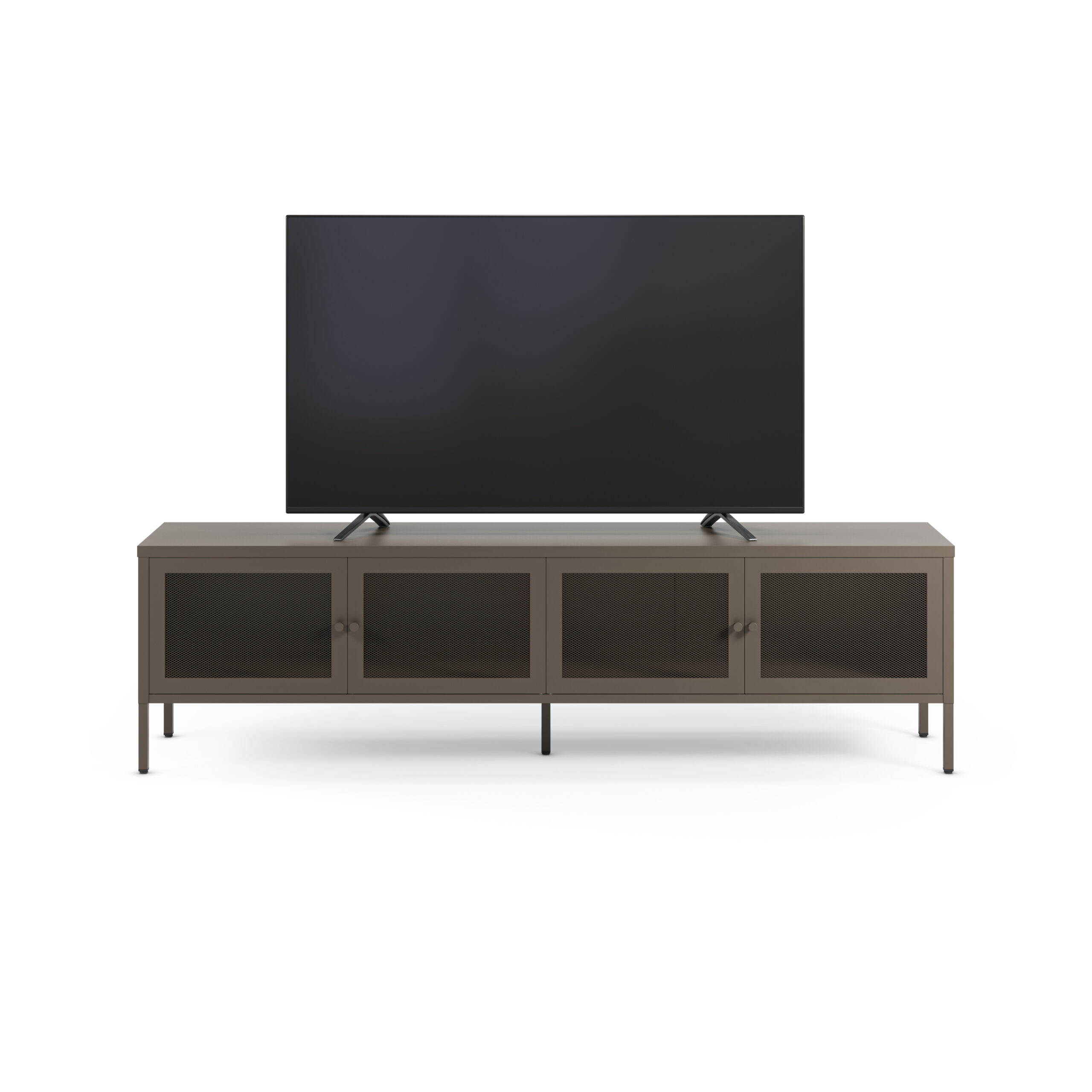 MUEBLE TV FAYNA 4P 160CM MOCA - Imagen 8