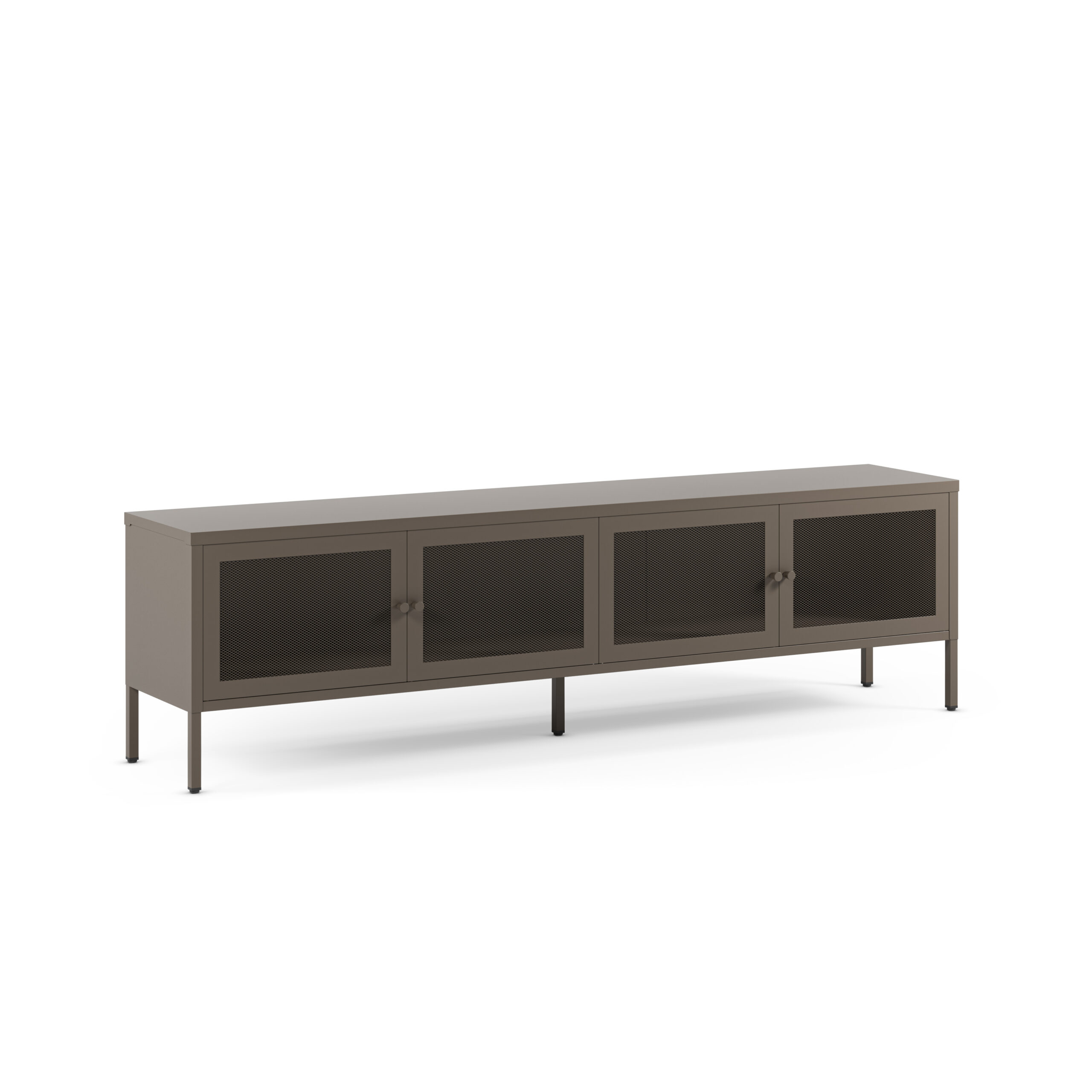 MUEBLE TV FAYNA 4P 160CM MOCA