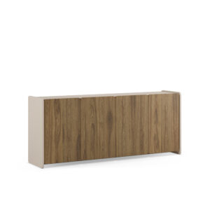 APARADOR BOUCLEON 4P 180CM CREMA/ROBLE-UD