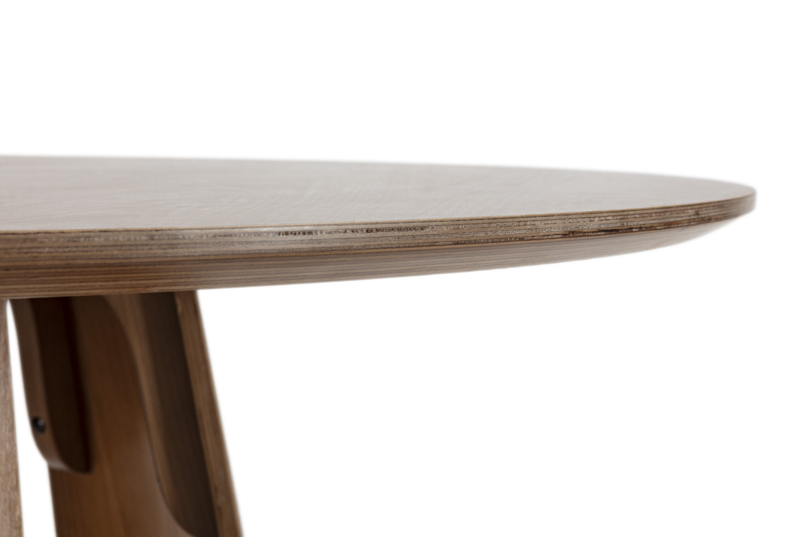 MESA REDONDA ZURI 120CM ROBLE LAVADO - Imagen 2