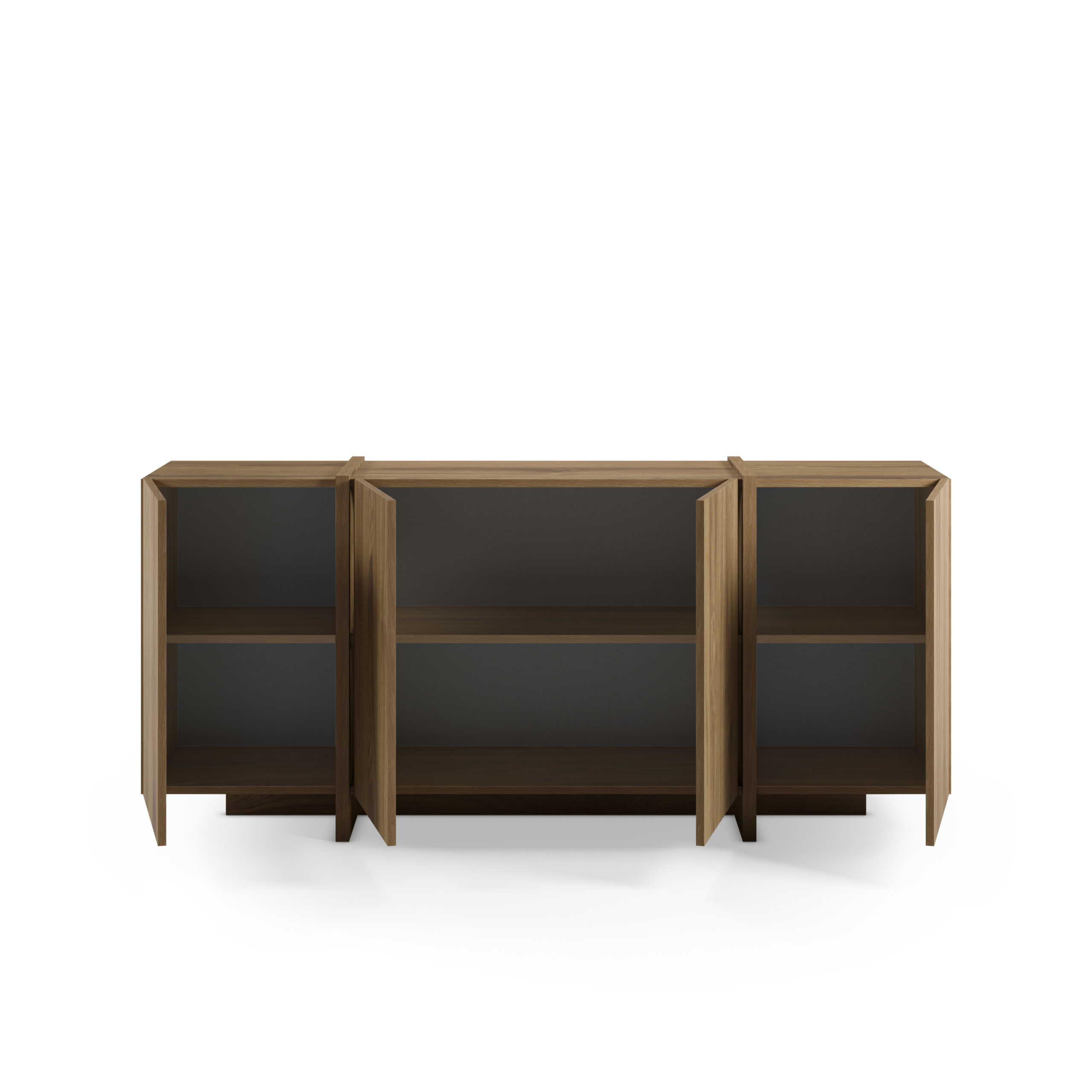 APARADOR VOLIA 4P 180CM ROBLE-UD - Imagen 2