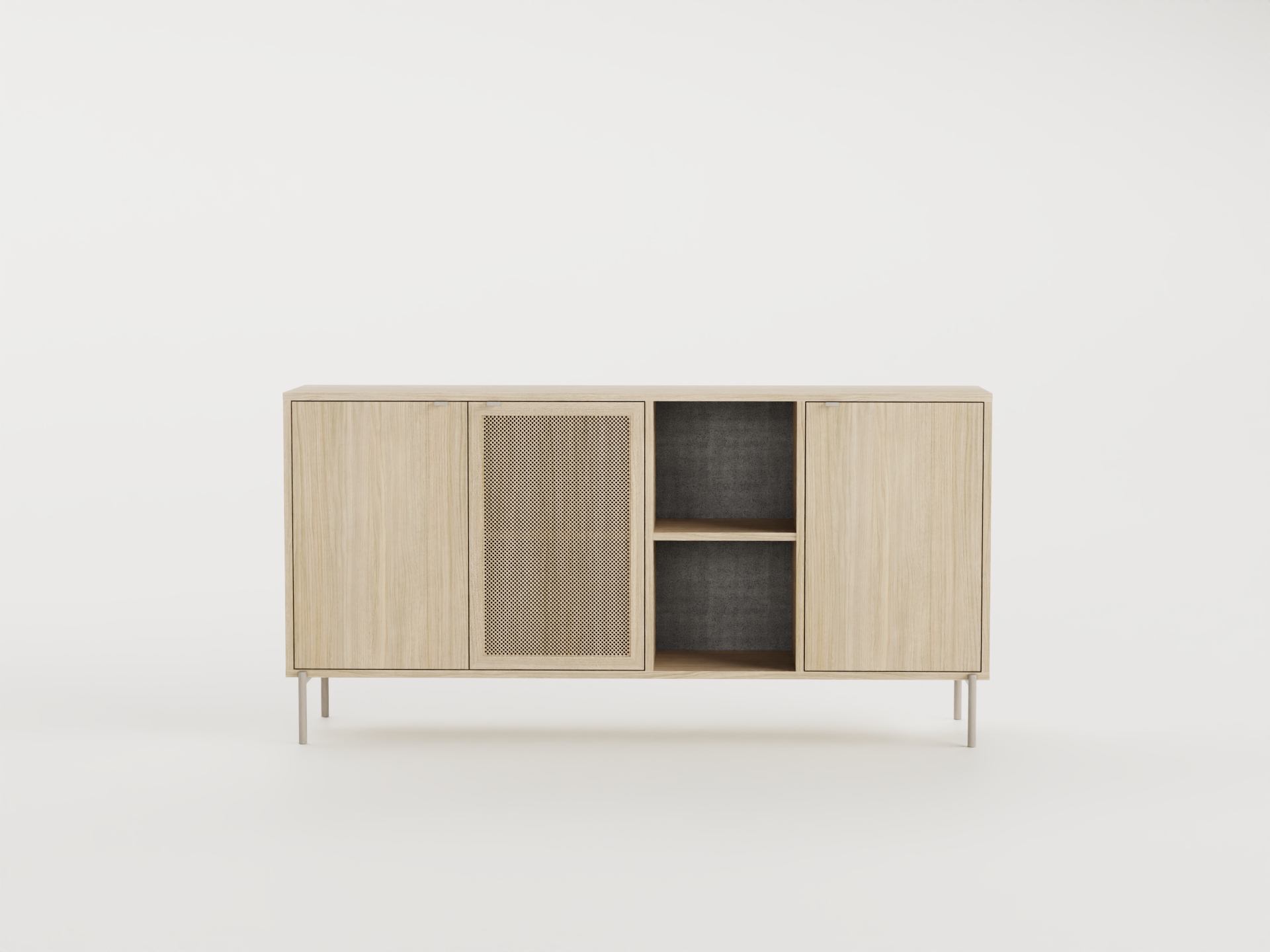 APARADOR INTI 3P2H PUSULA PATA METAL - Imagen 4