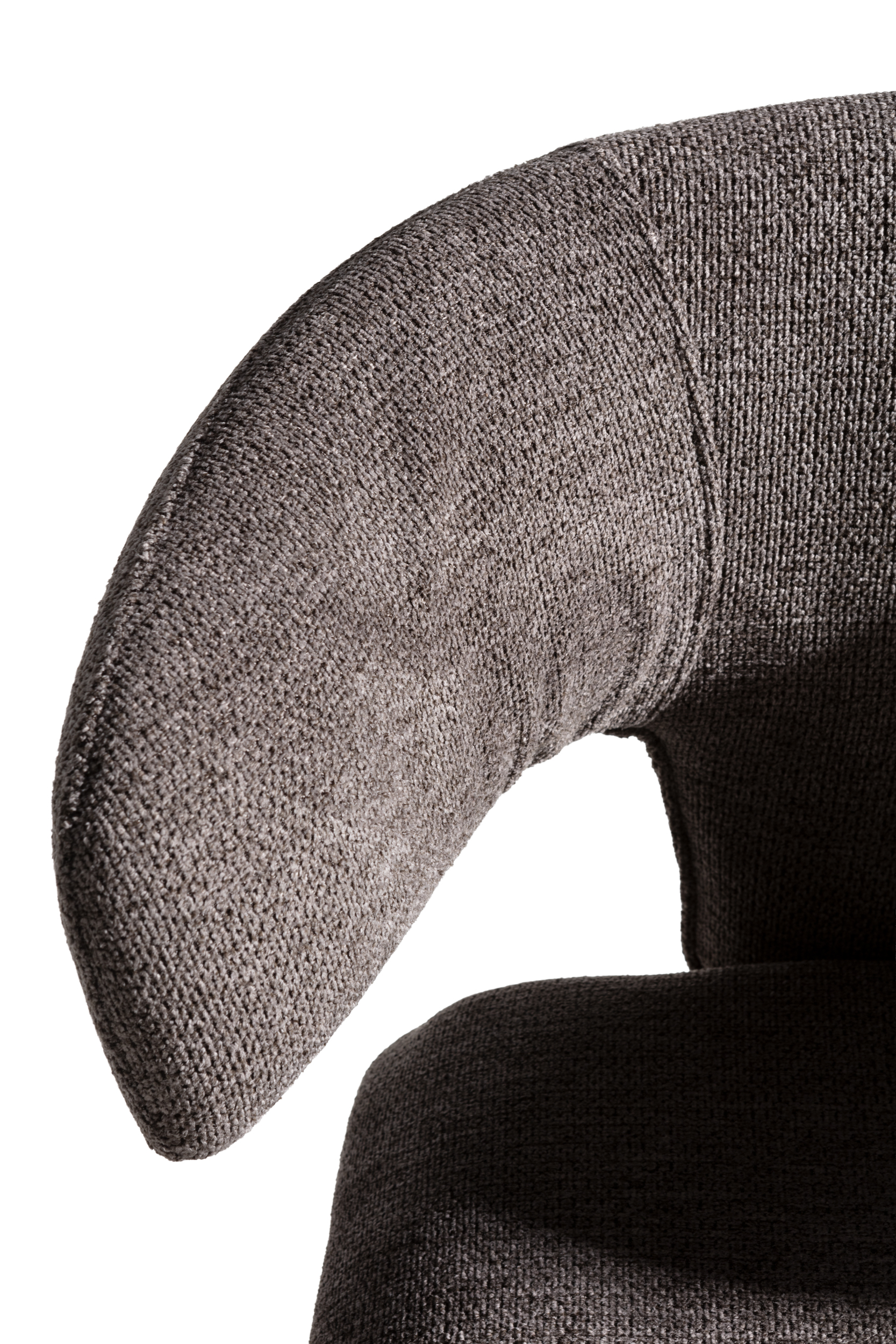 SILLA MACA GRIS OSCURO/PATA TAPIZADA 2P/CAJA - Imagen 2