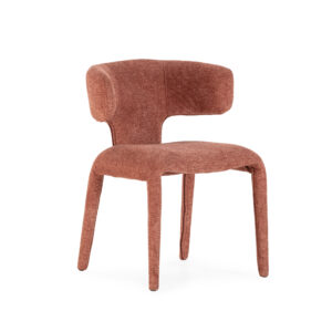 SILLA MACA TERRACOTA/PATA TAPIZADA 2P/CAJA