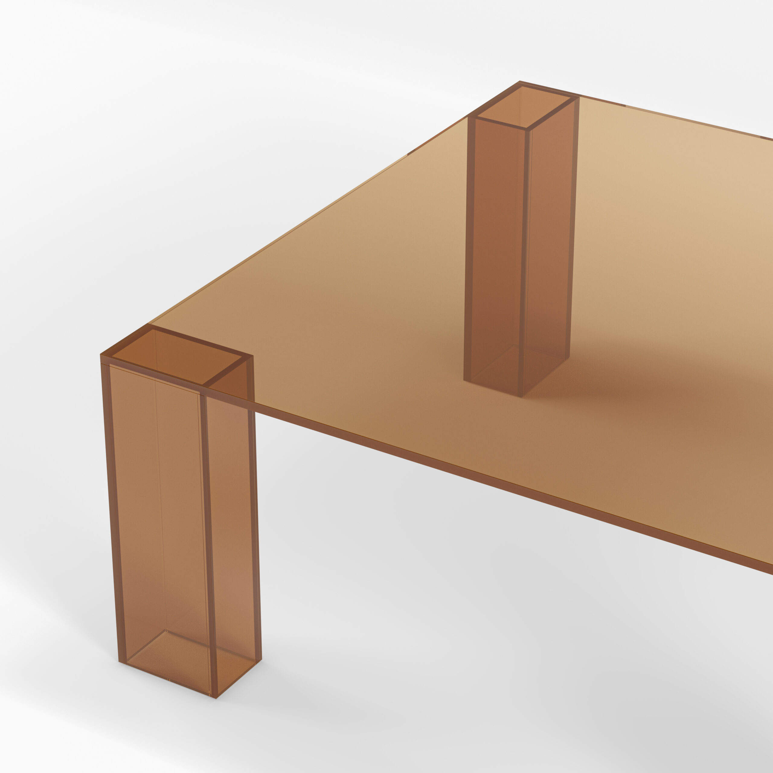 MESA CENTRO CUAD. VERENA MARRON - Imagen 4