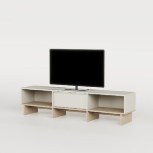 MUEBLE TV JANE 1P2H 170CM CREMA/PUSULA