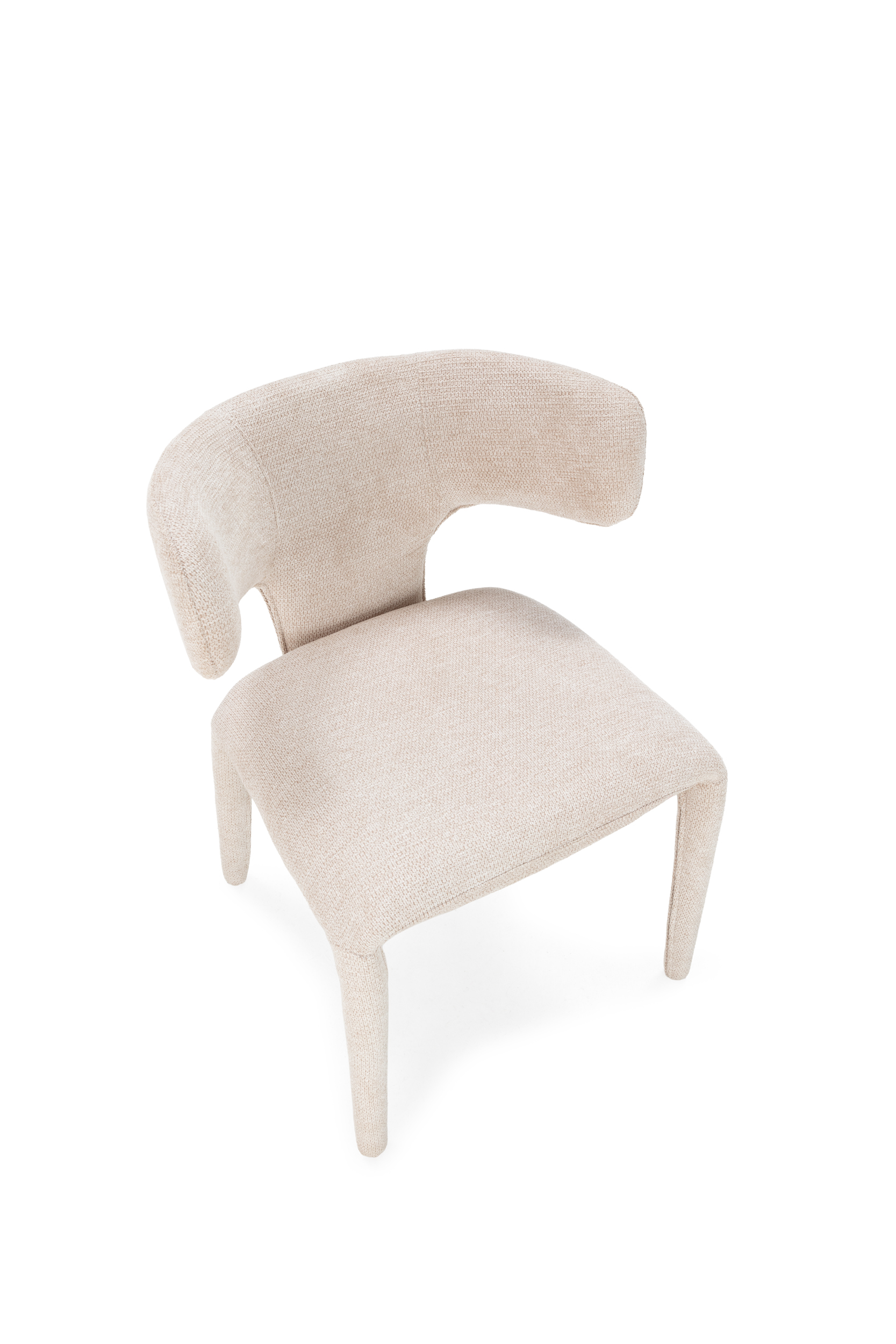 SILLA MACA BEIGE PATA TAPIZADA 2P/CAJA - Imagen 8