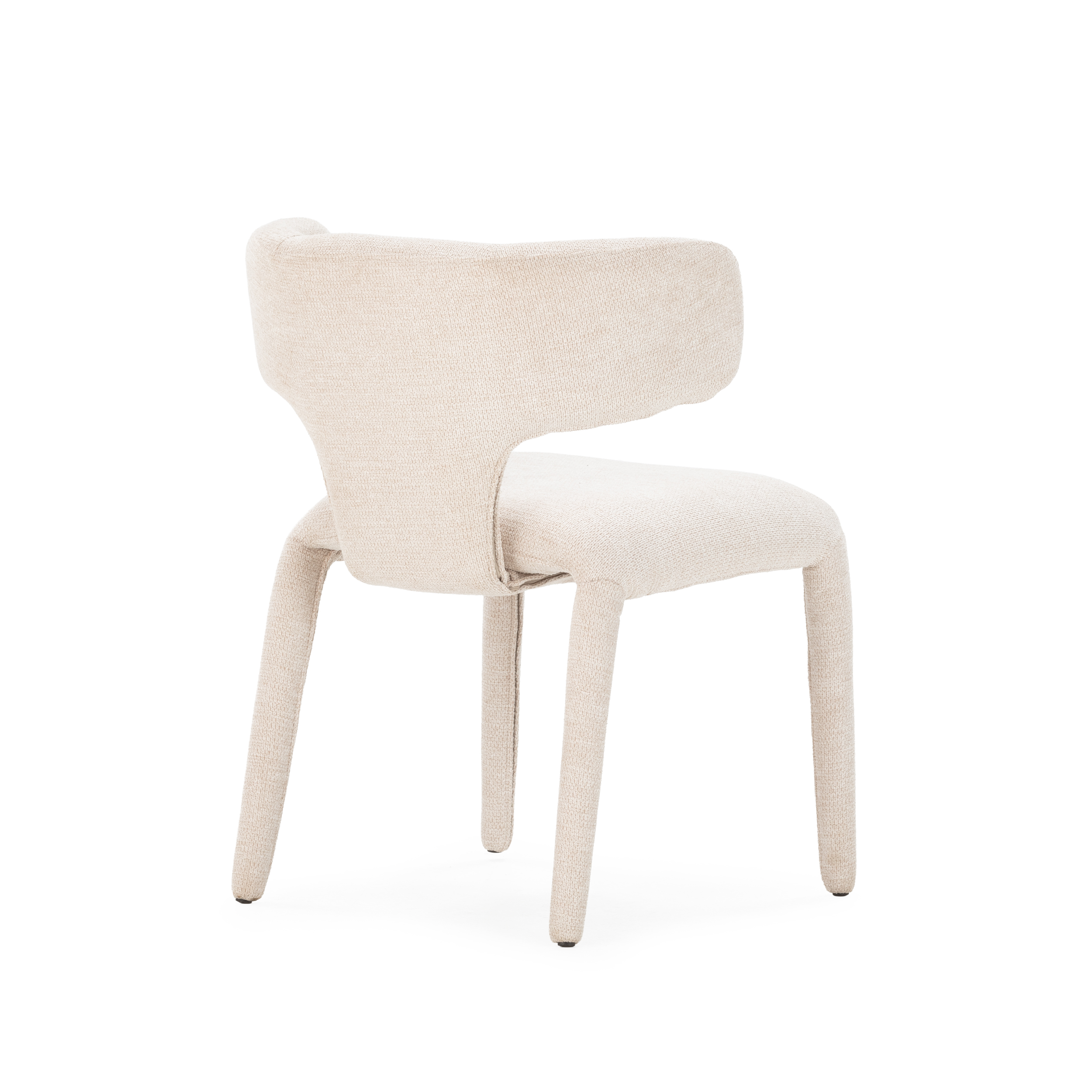SILLA MACA BEIGE PATA TAPIZADA 2P/CAJA - Imagen 9