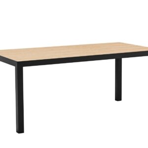 Mesa rectangular de roble