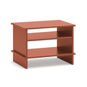 Mesita de noche rectangular de MDF