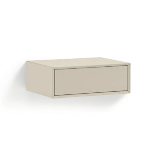 Mesita de noche suspendida de MDF