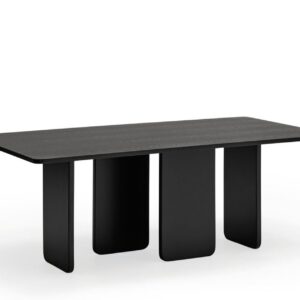 Mesa rectangular de fresno