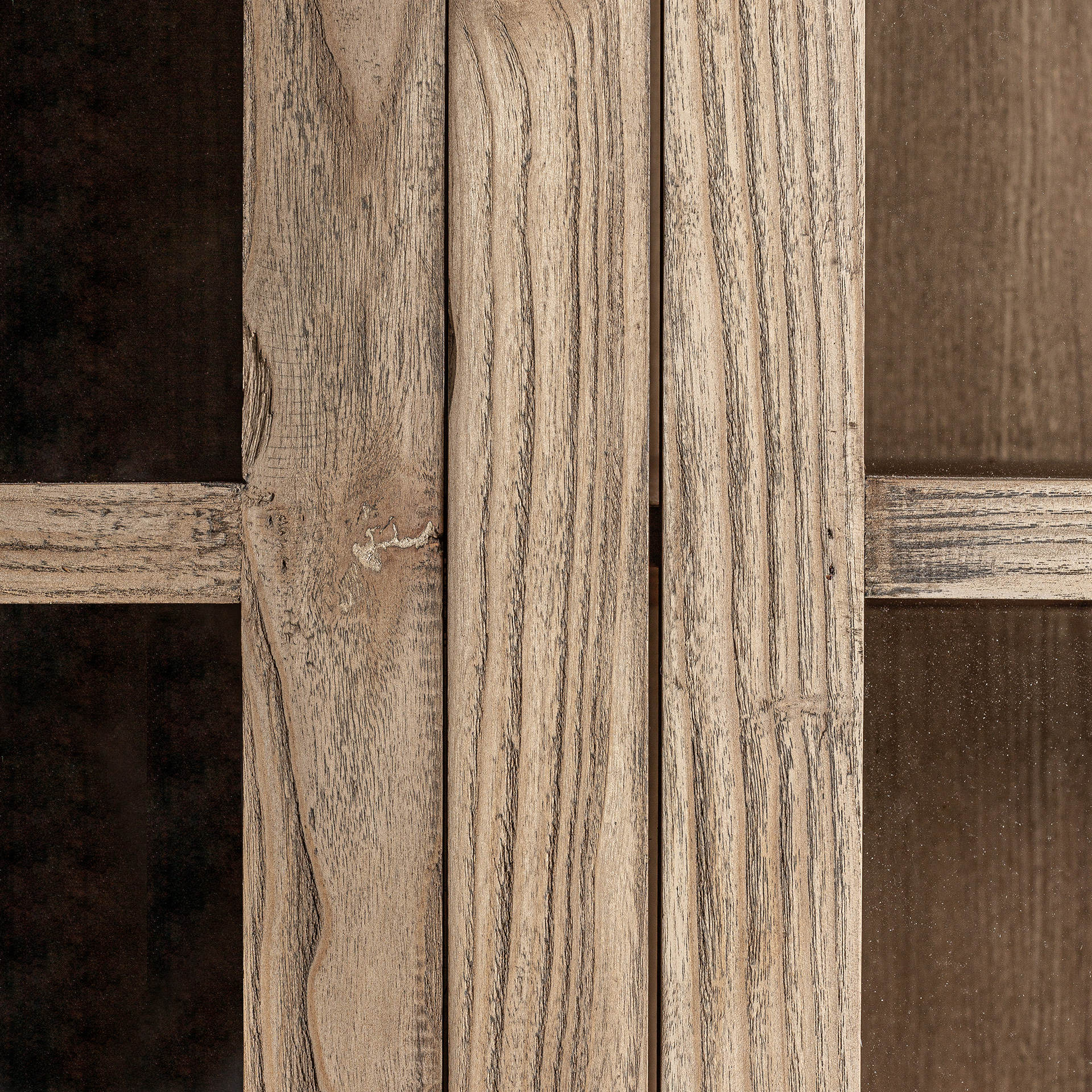 Vitrina colonial madera de olmo Pepita Masein - Imagen 6