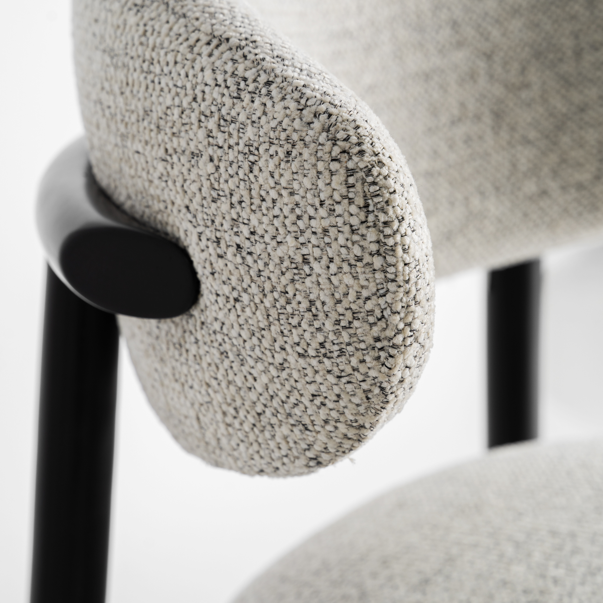 Taburete contemporáneo madera poliéster Pepita Glades - Imagen 5