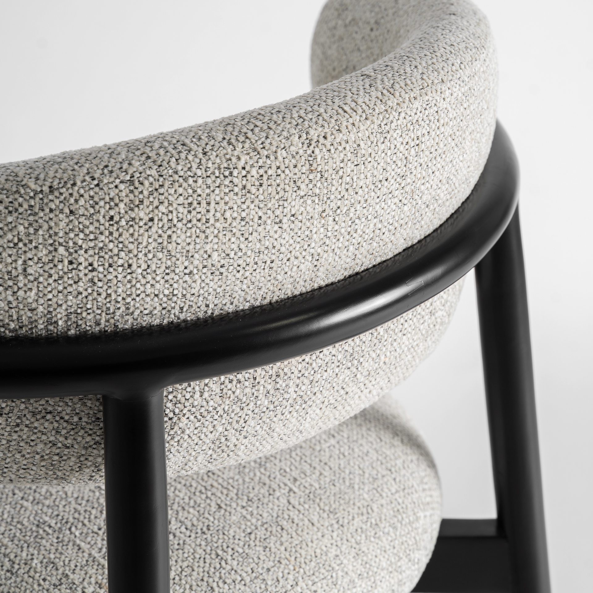 Taburete contemporáneo madera poliéster Pepita Glades - Imagen 7