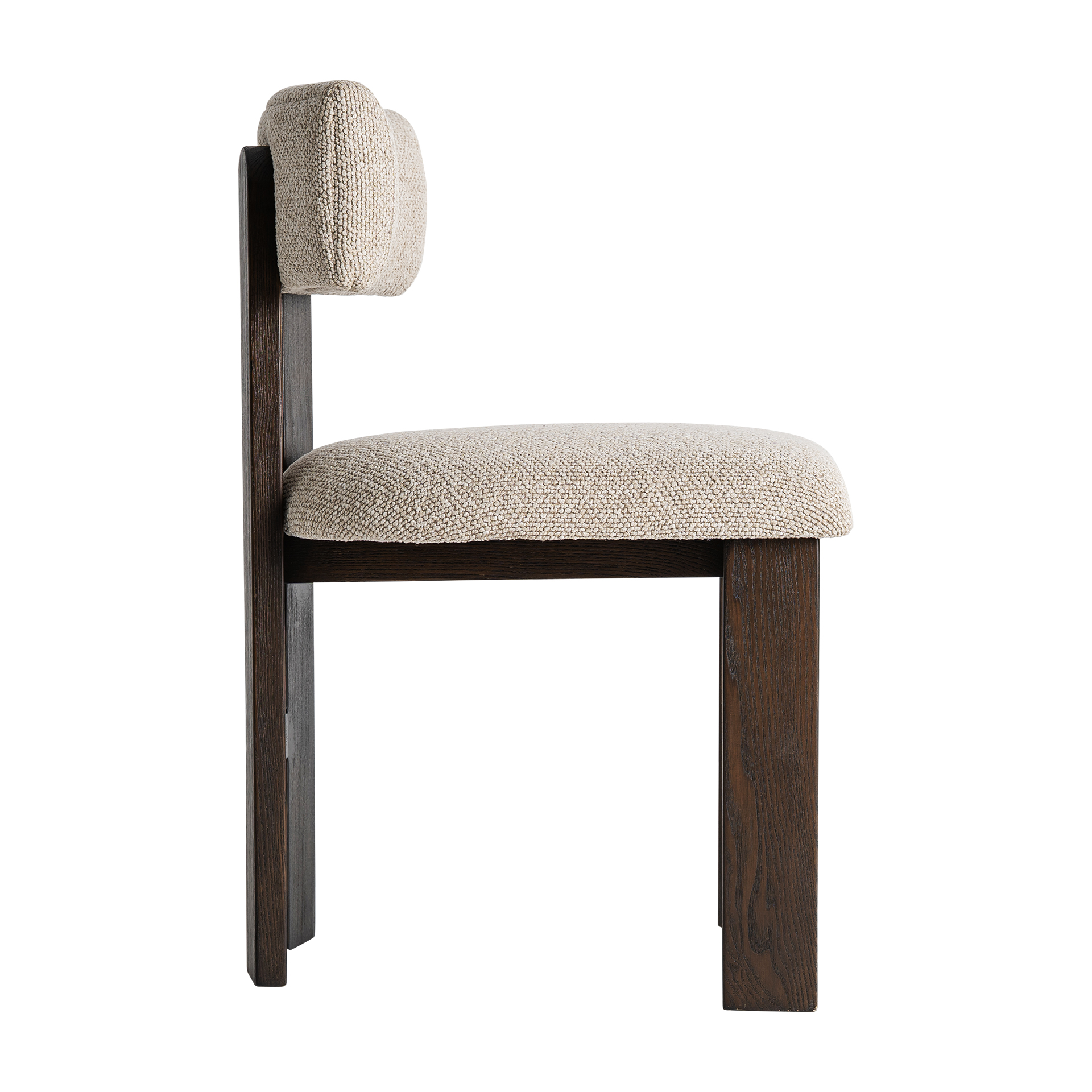 Silla contemporáneo poliéster madera de fresno Pepita Evje - Imagen 3