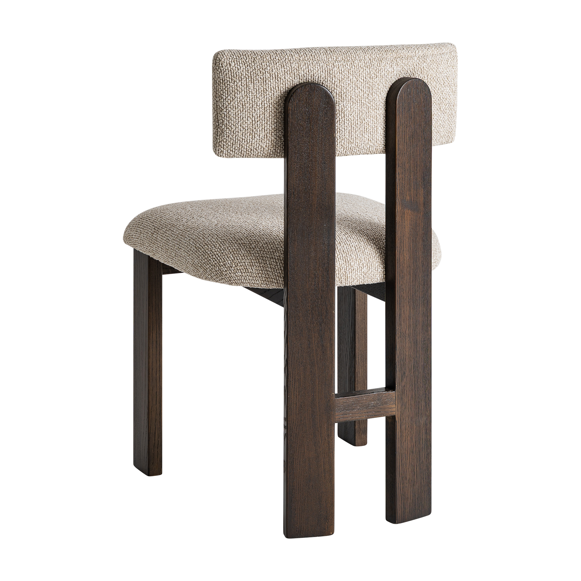 Silla contemporáneo poliéster madera de fresno Pepita Evje - Imagen 4