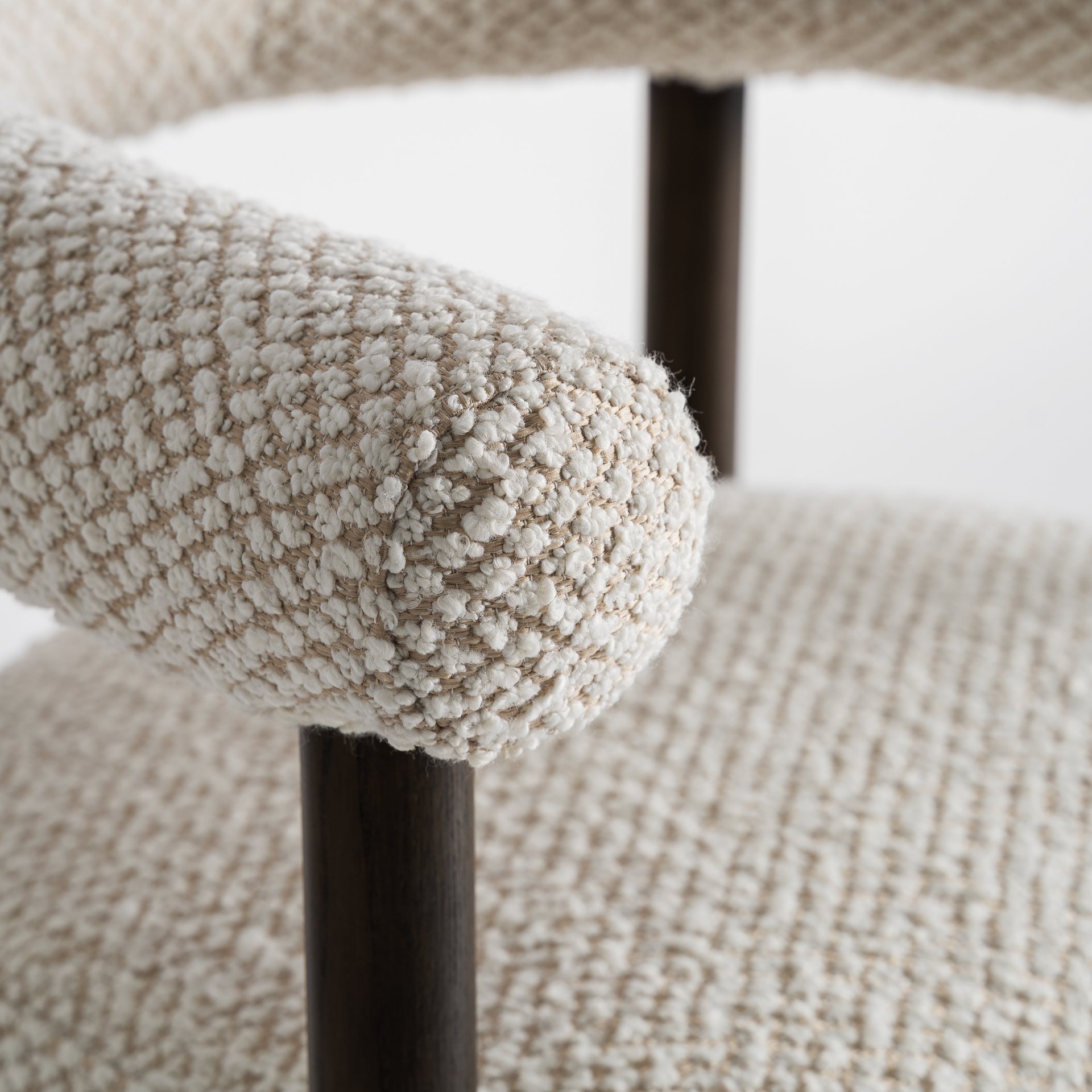 Silla contemporáneo madera de fresno poliéster Pepita Neuffen - Imagen 5