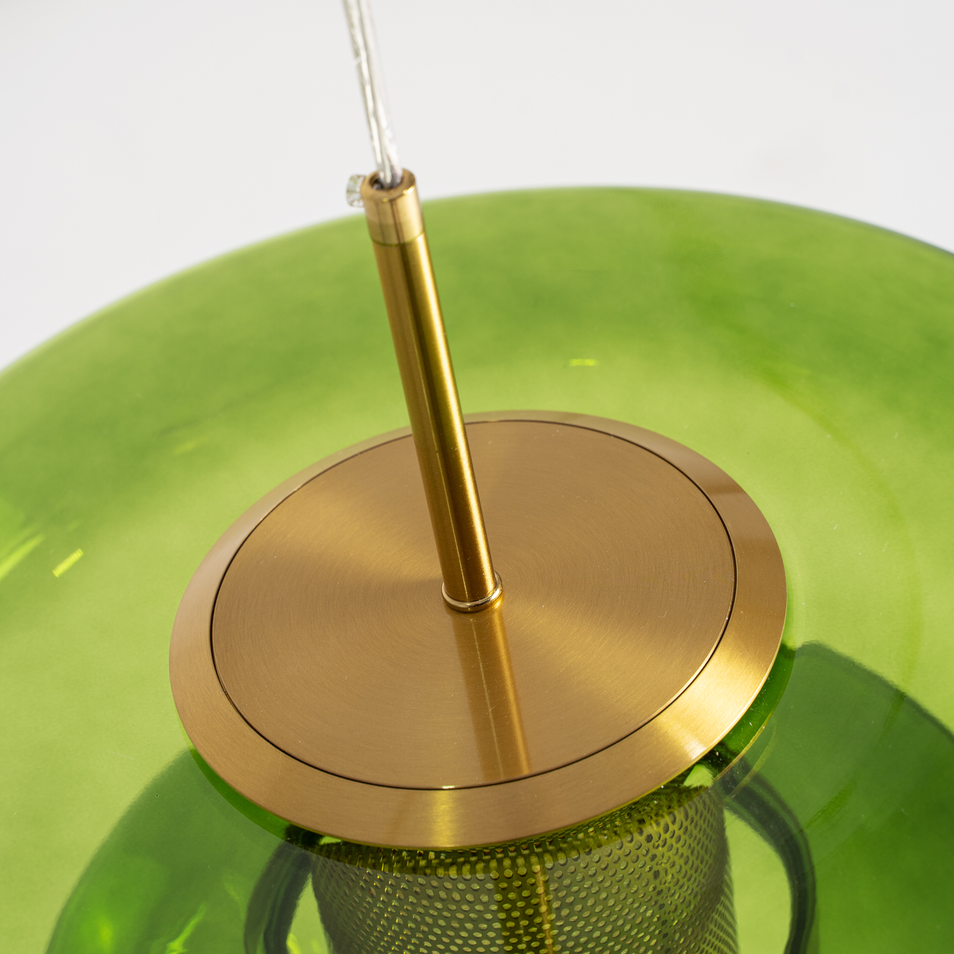 Lámpara de techo cristal verde Pepita Gala - Imagen 3