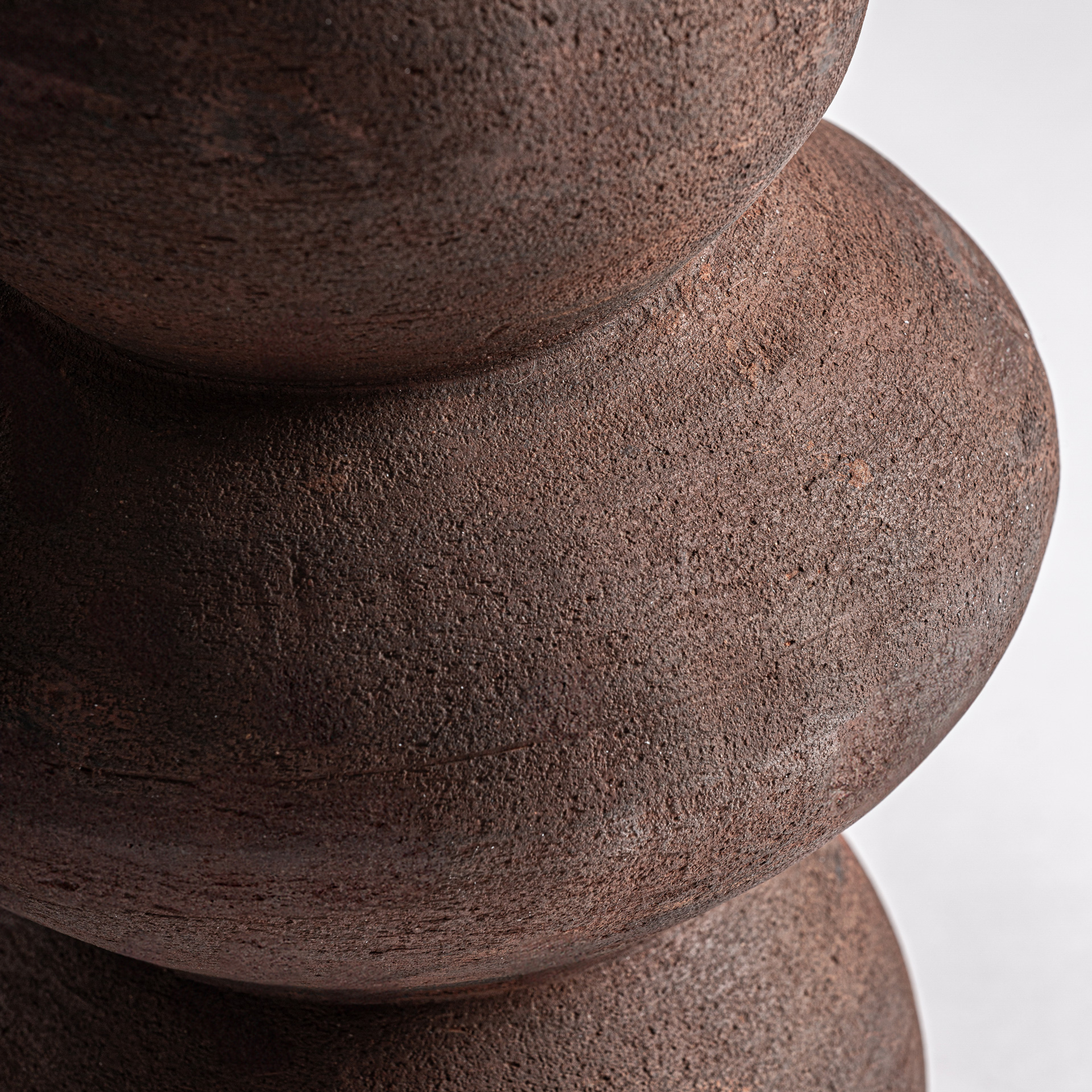 Jarrón contemporáneo terracota Pepita Okar - Imagen 2