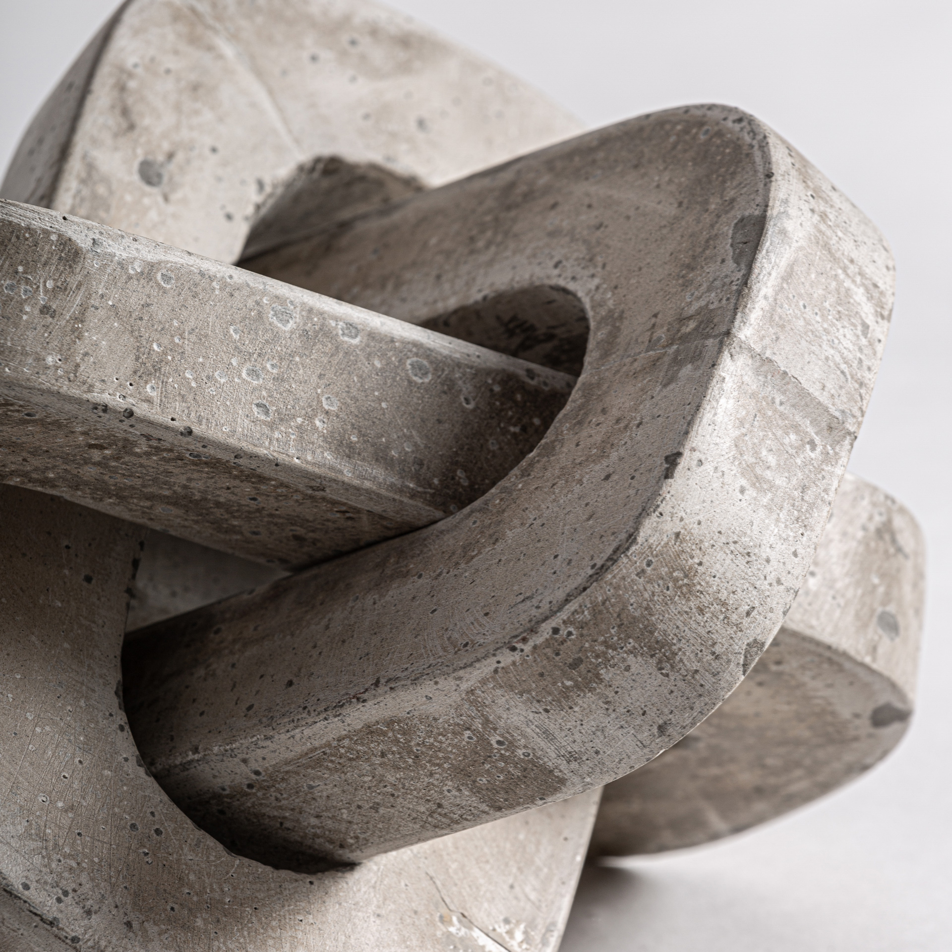 Figura decorativa contemporáneo cemento beige Pepita Nexo - Imagen 2