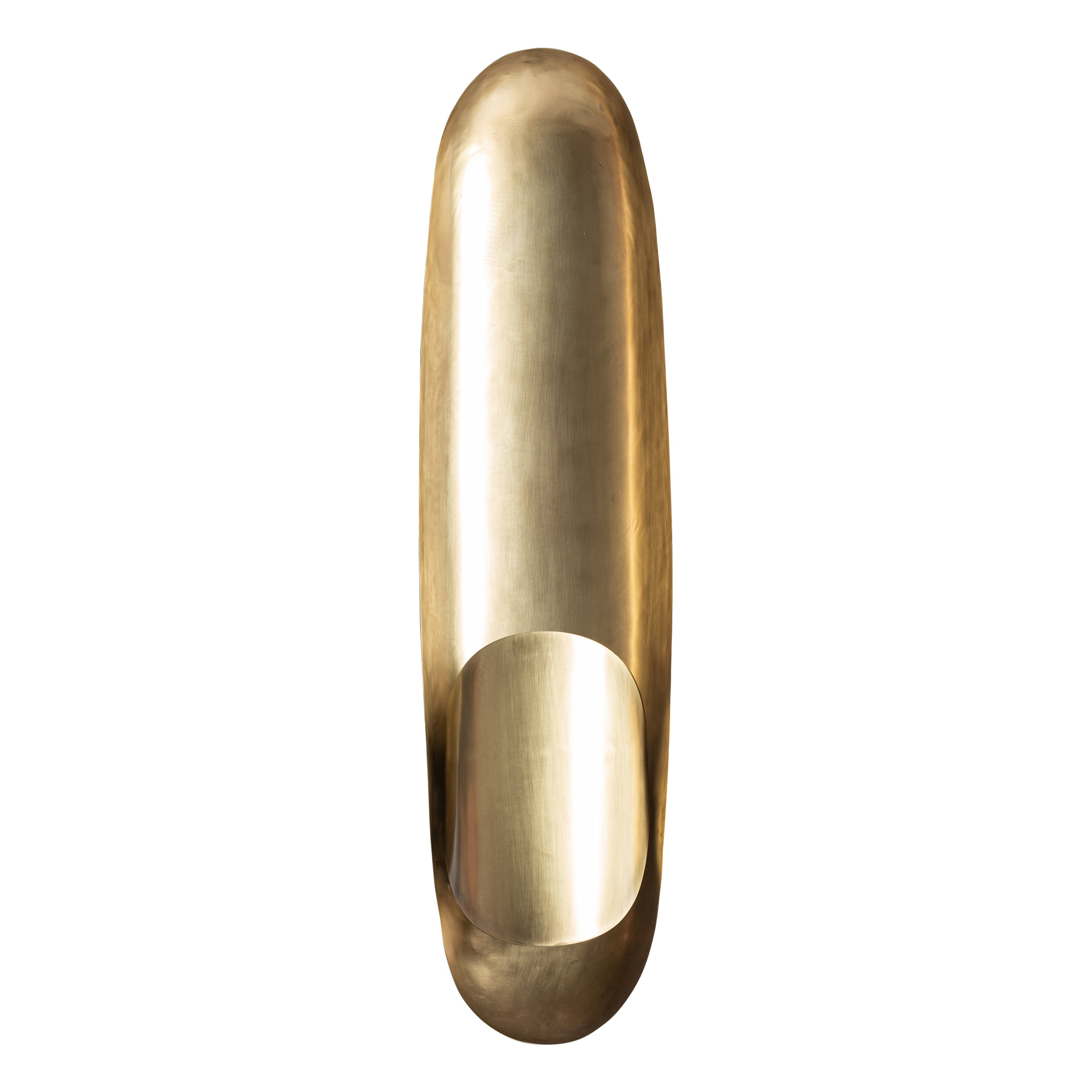 Aplique Carheline de estilo art deco fabricado en hierro en color oro.