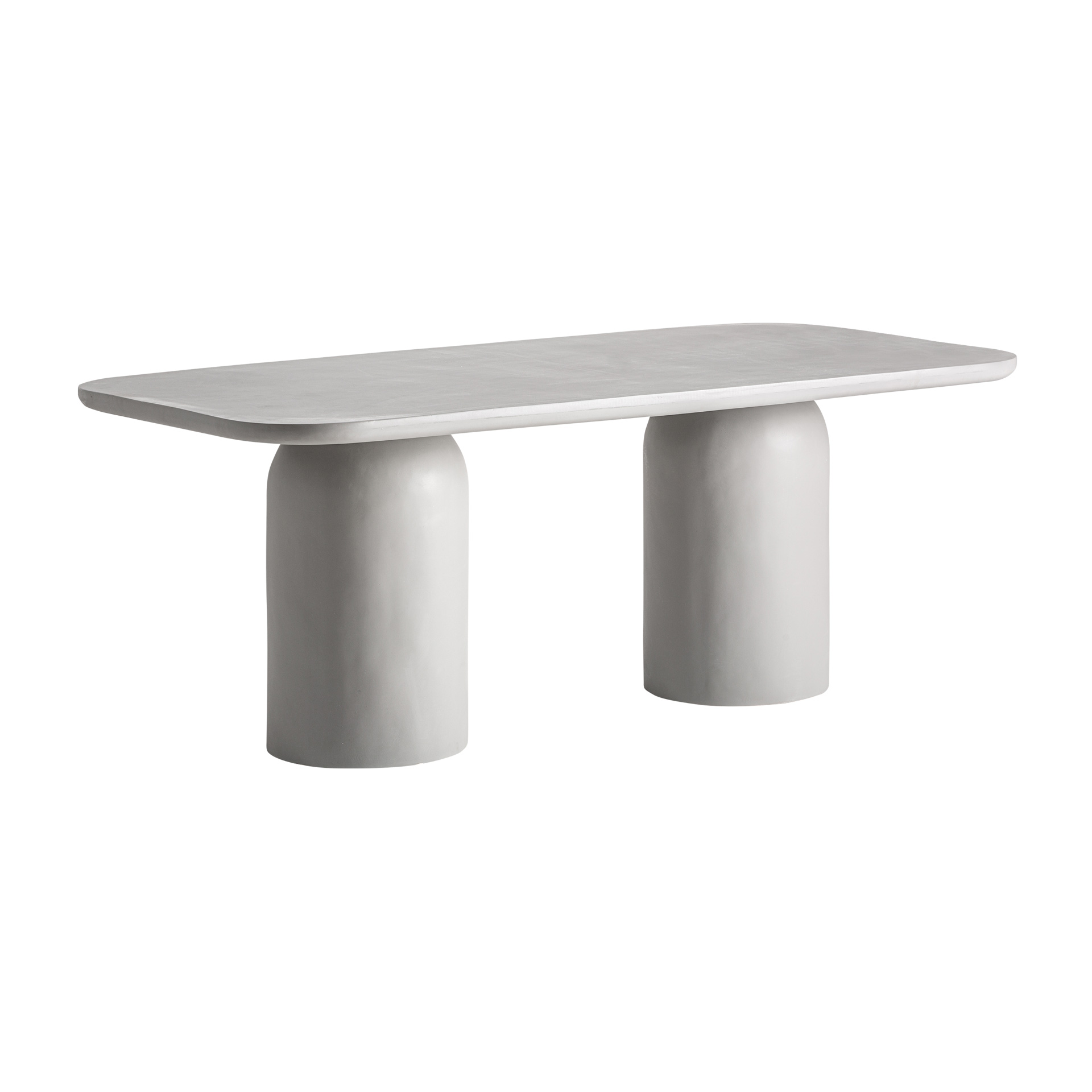 Mesa de comedor contemporáneo hormigón gris Pepita Felhasena - Imagen 2