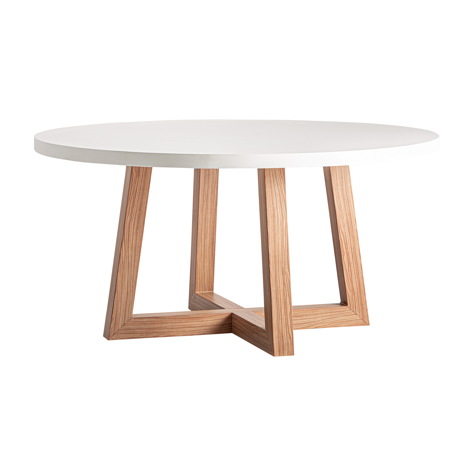 Mesa de comedor contemporáneo hormigón blanco Pepita Koshena - Imagen 2