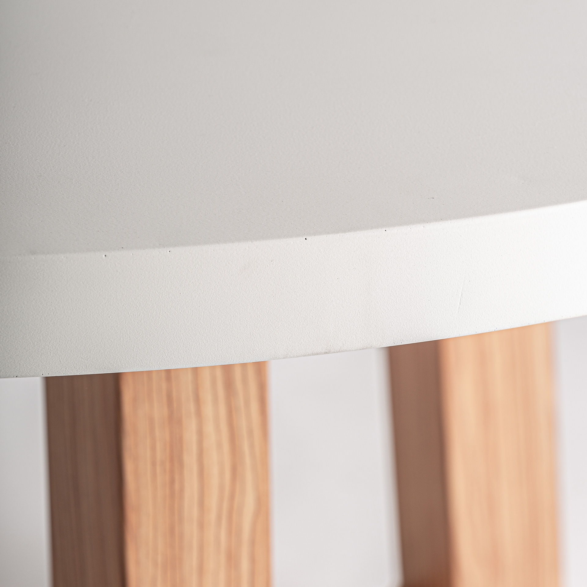 Mesa de comedor contemporáneo hormigón blanco Pepita Koshena - Imagen 3