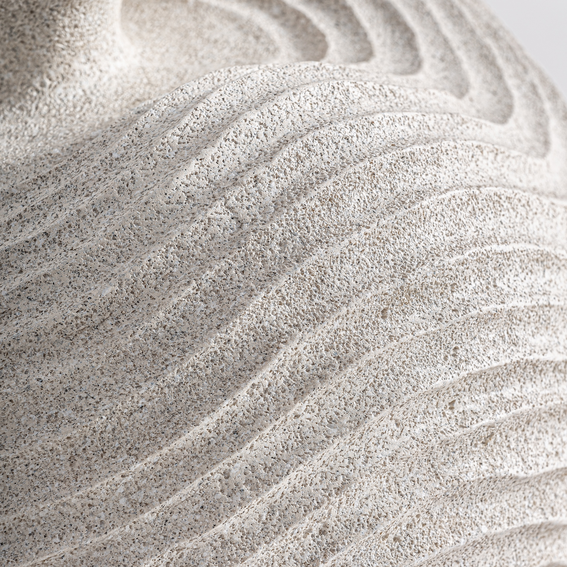 Jarrón contemporáneo resina blanco Pepita Greth - Imagen 3