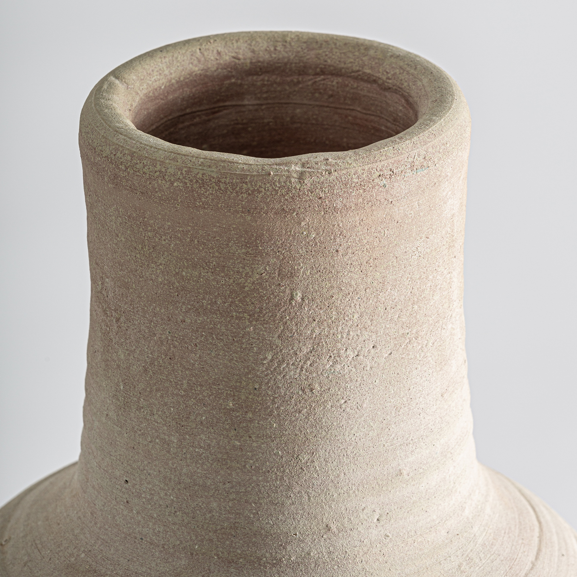 Tinaja arcilla blanco roto Pepita Kowalski - Imagen 2