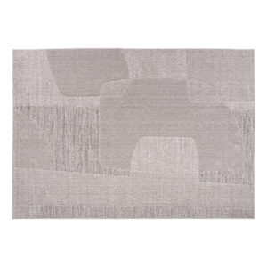 Alfombra Naiara de estilo clásico fabricado en poliéster en color tonos neutros.