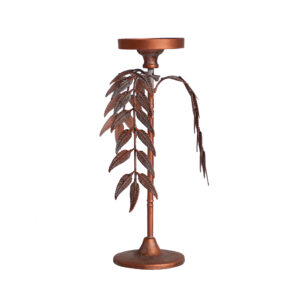 CANDELABRO PALMERA LUCERNAHIERRO