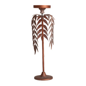 CANDELABRO PALMERA LUCERNAHIERRO