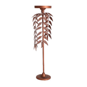 CANDELABRO PALMERA LUCERNAHIERRO
