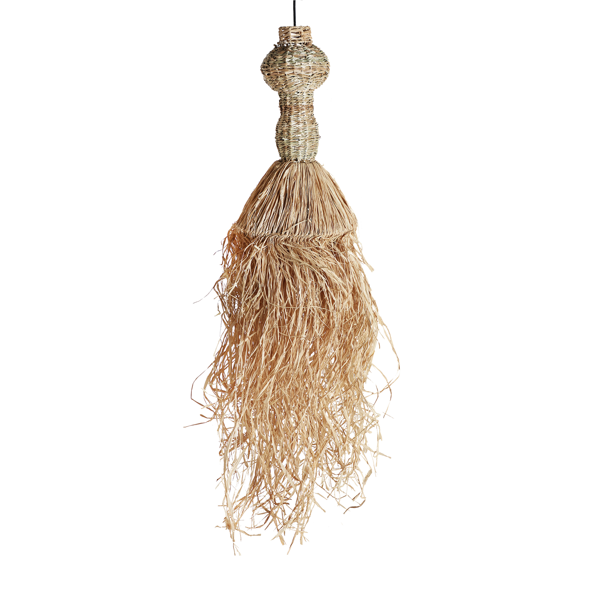LÁMPARA DE COLGAR KASSESFIBRA NATURAL