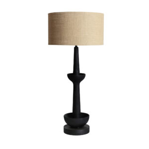 LÁMPARA DE SOBREMESA HAVERSLEVMADERA DE MANGO