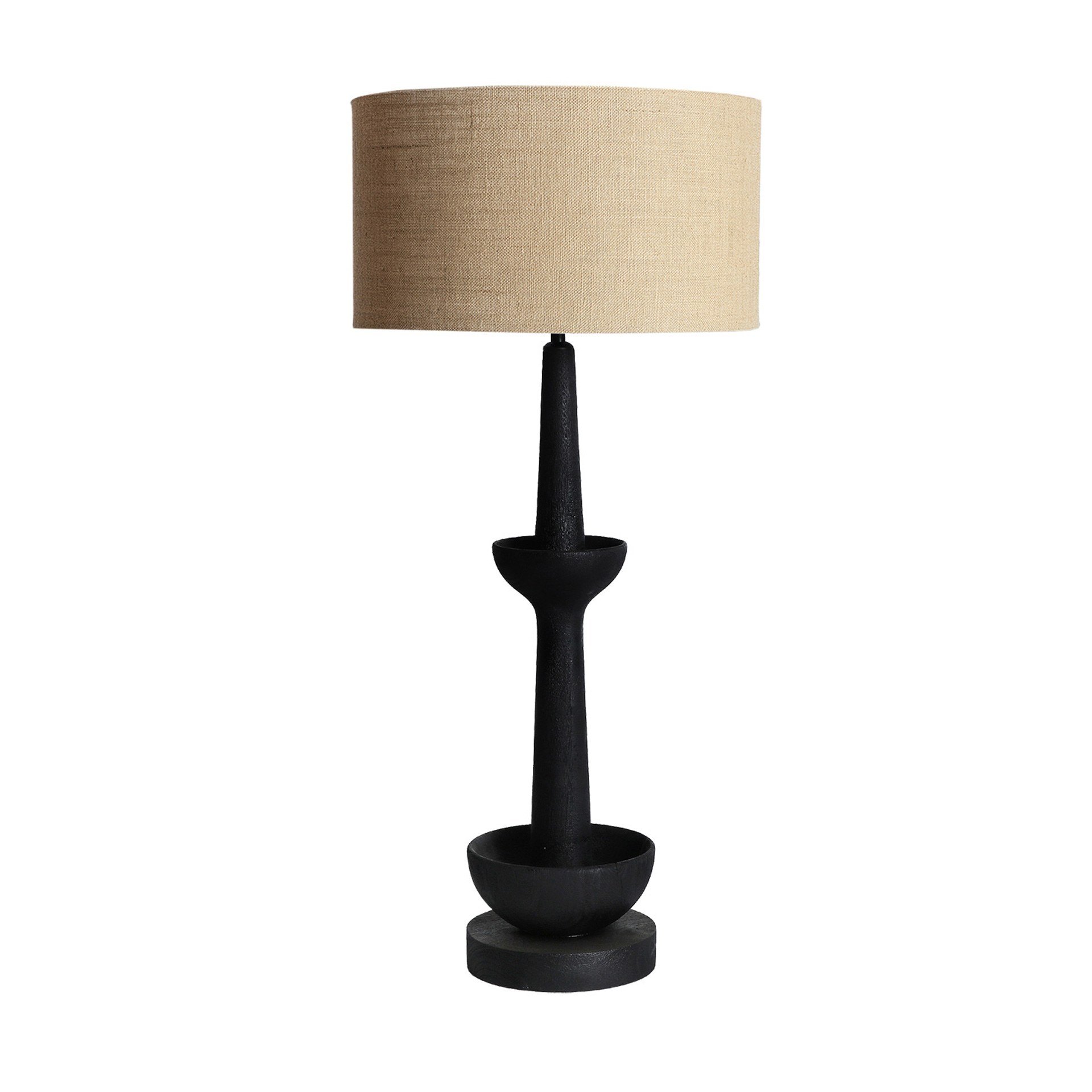 LÁMPARA DE SOBREMESA HAVERSLEVMADERA DE MANGO