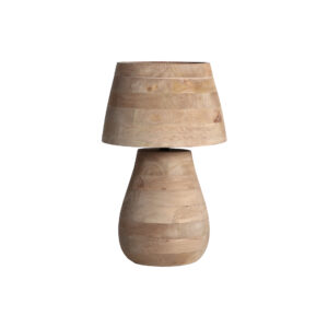LÁMPARA DE SOBREMESA VOLSTEDMADERA DE MANGO