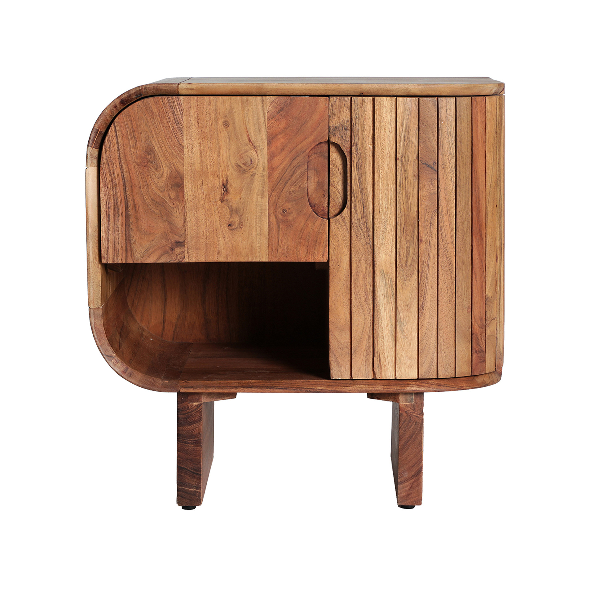 MESITA DE NOCHE BLESLEMADERA DE ACACIA