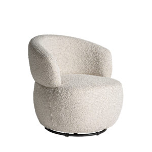 SILLÓN GIRATORIO VAYRESALGODÓN BOUCLÉ