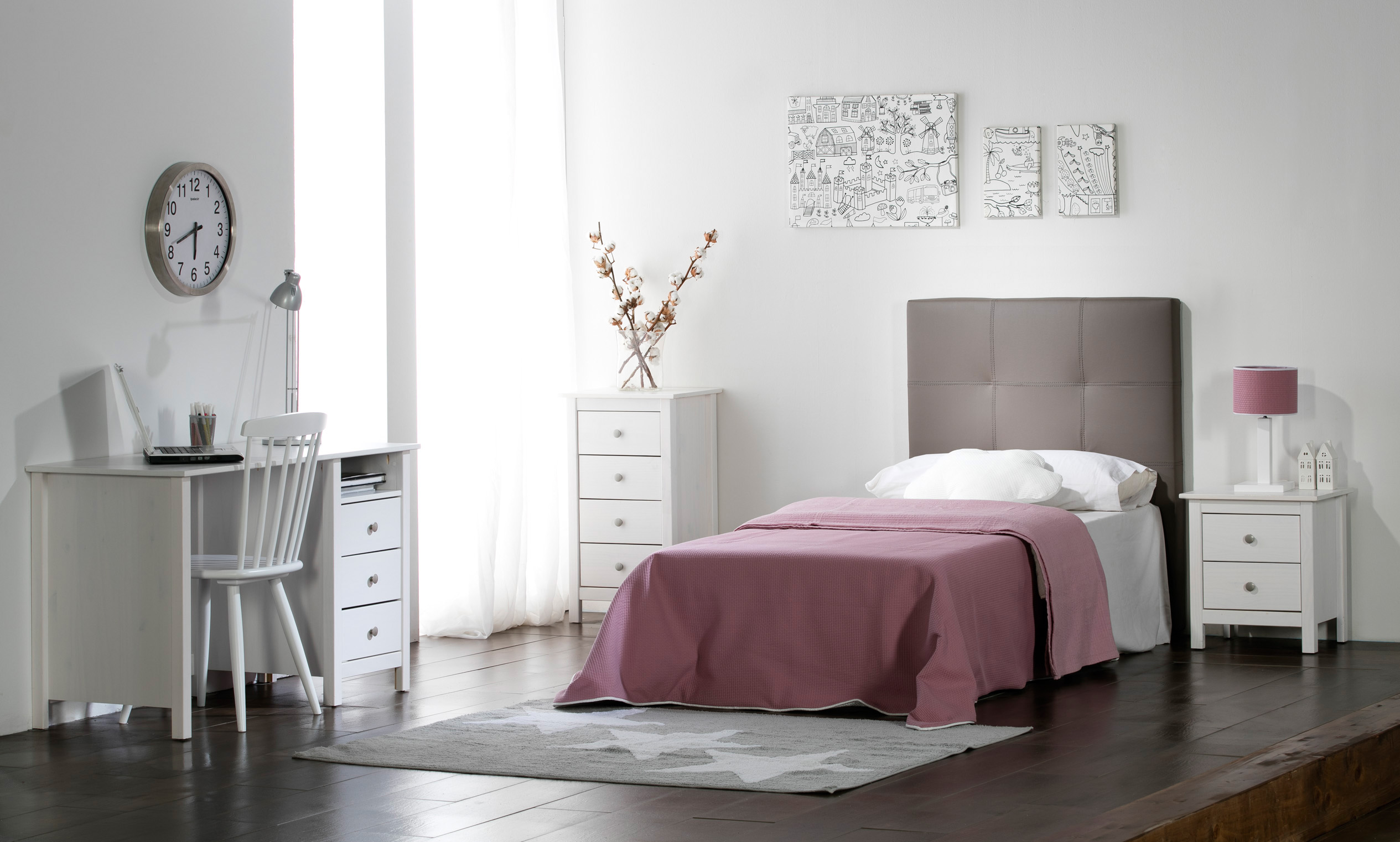 MESITA BERNA 2C BLANCO - Imagen 4