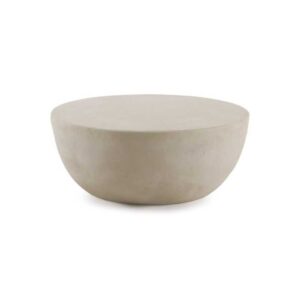 Mesa centro 100D cemento arena PEPITA