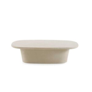 Mesa centro 120x70 cemento arena PEPITA