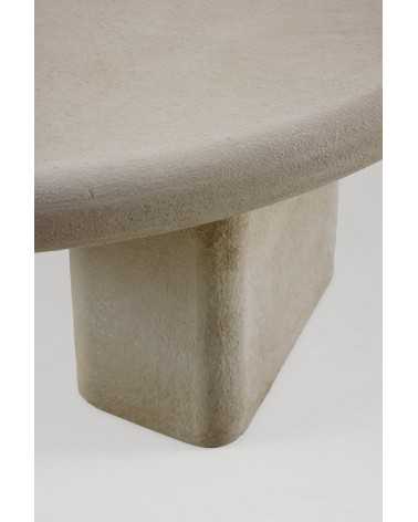 Mesa centro 140x70 cemento arena PEPITA - Imagen 2